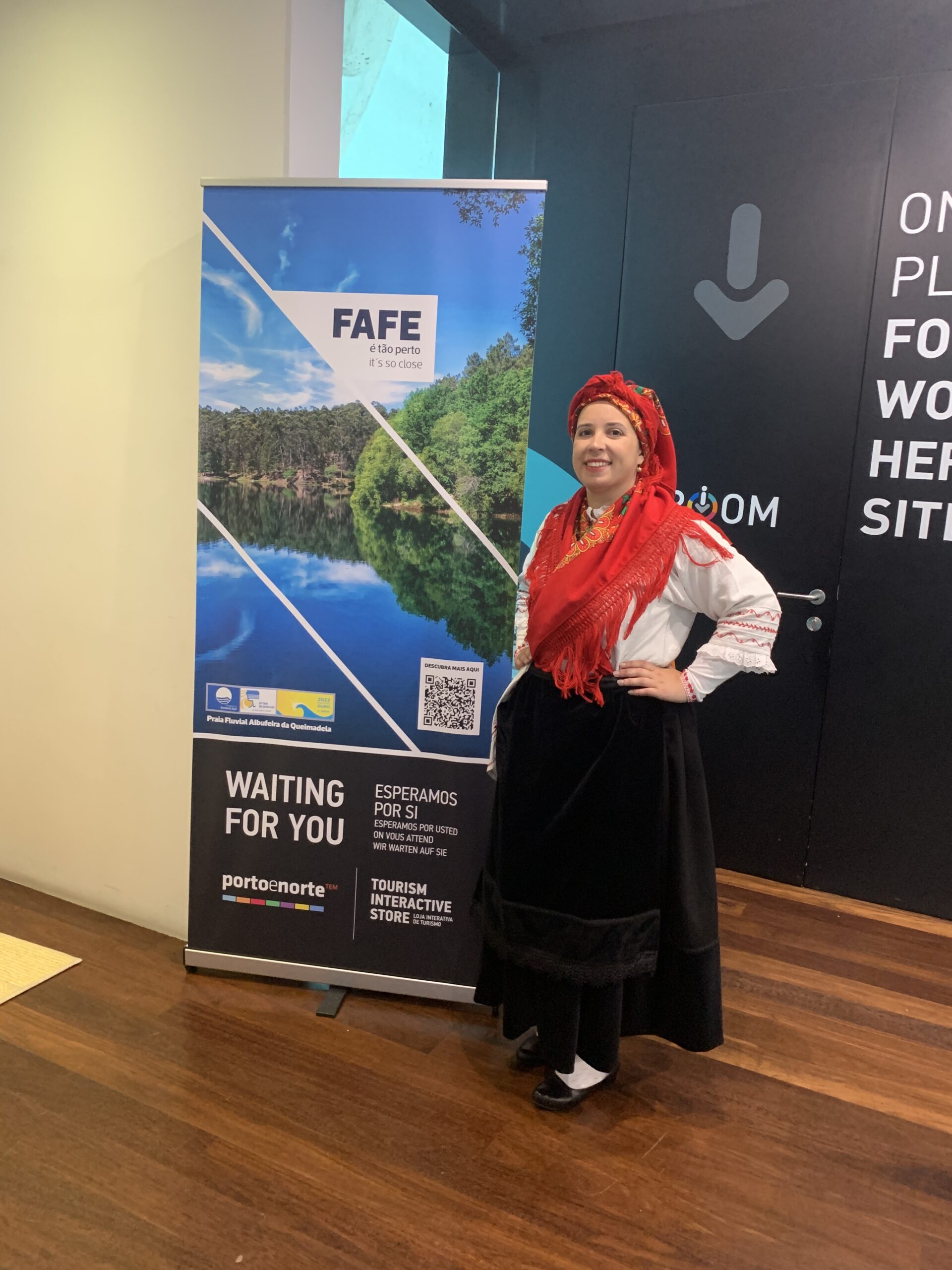Promotional Day of Fafe at the Porto Airport. Porto, 2023